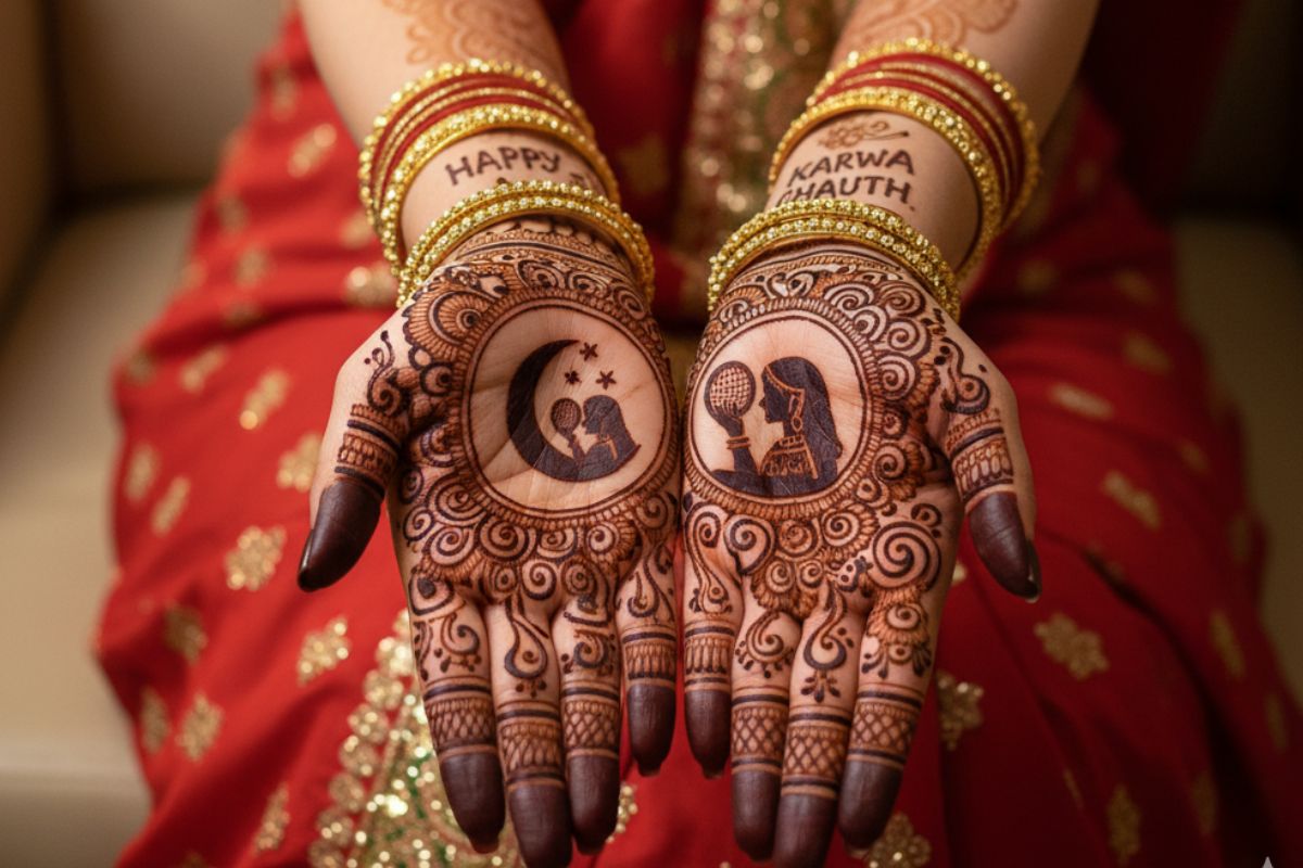 Karwa Chauth Mehndi Design 5 1