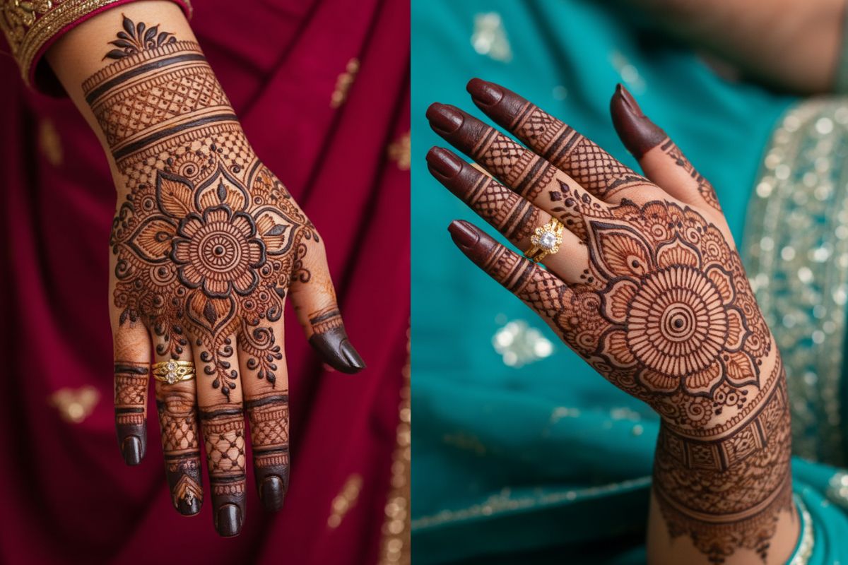 Karwa Chauth Mehndi Design 9