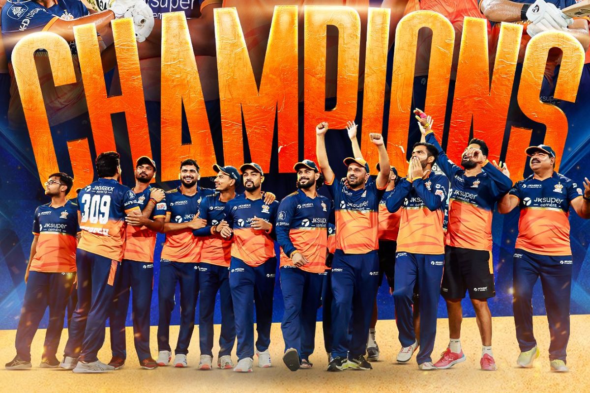 Kashi Rudras won UP T20 League Final vs Meerut Mavericks
