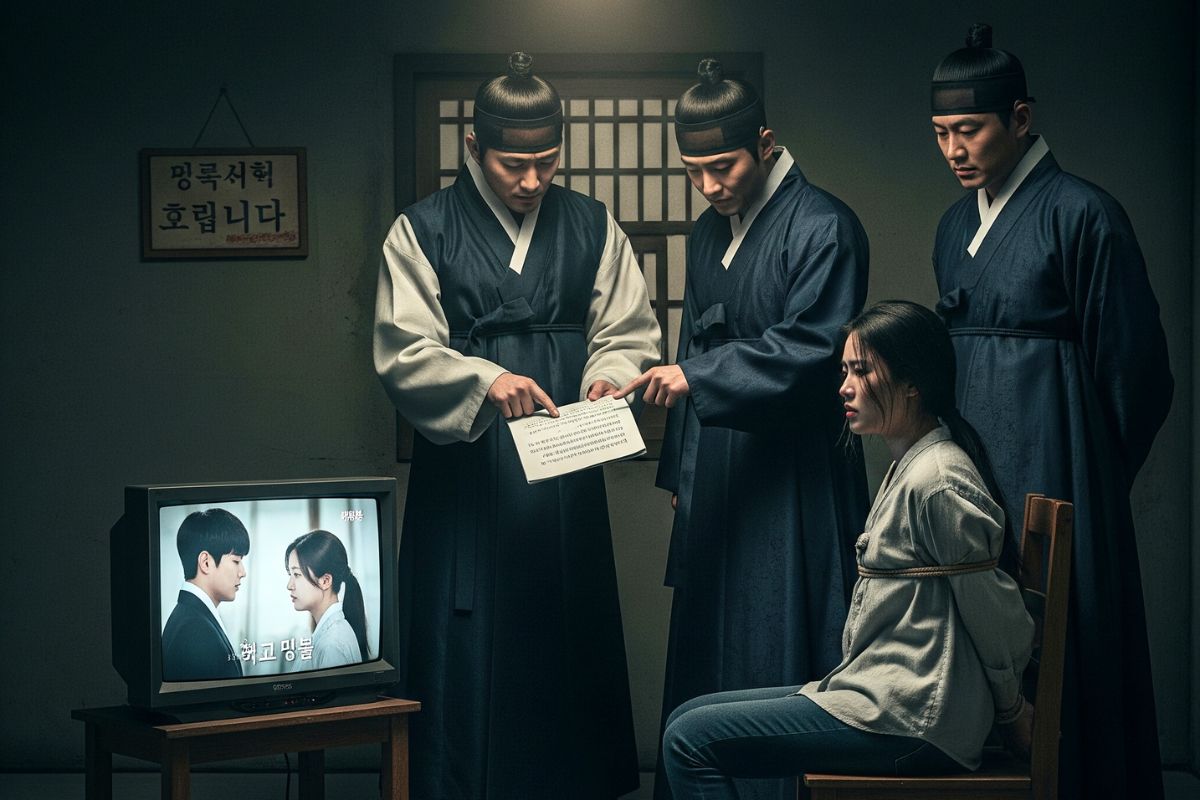 Kdrama Ban In North Korea / Ai Generated Image