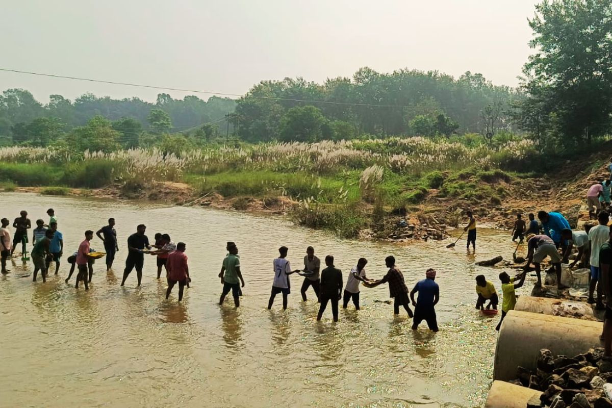 Khunti News Benei River Diversion News