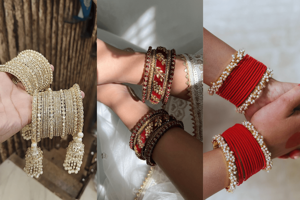 Latest Bangles Design for Durga Pooja
