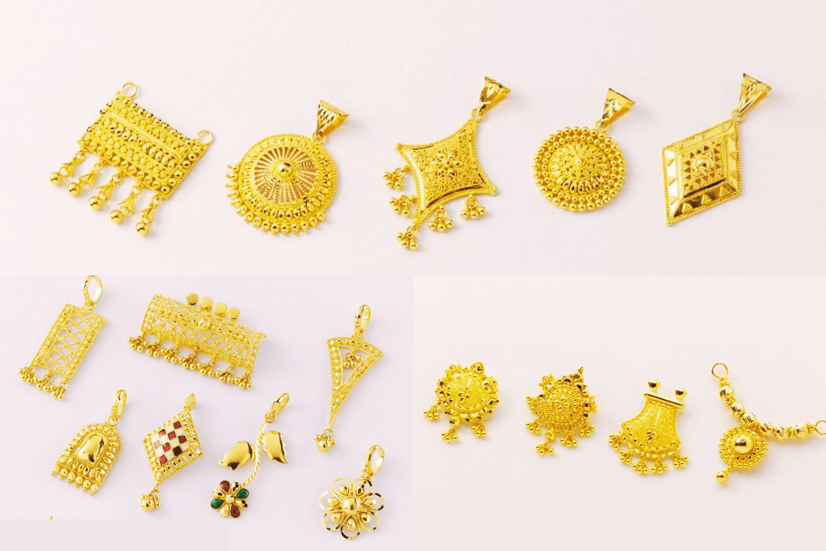 Latest Gold Locket Design For Jitiya 2025