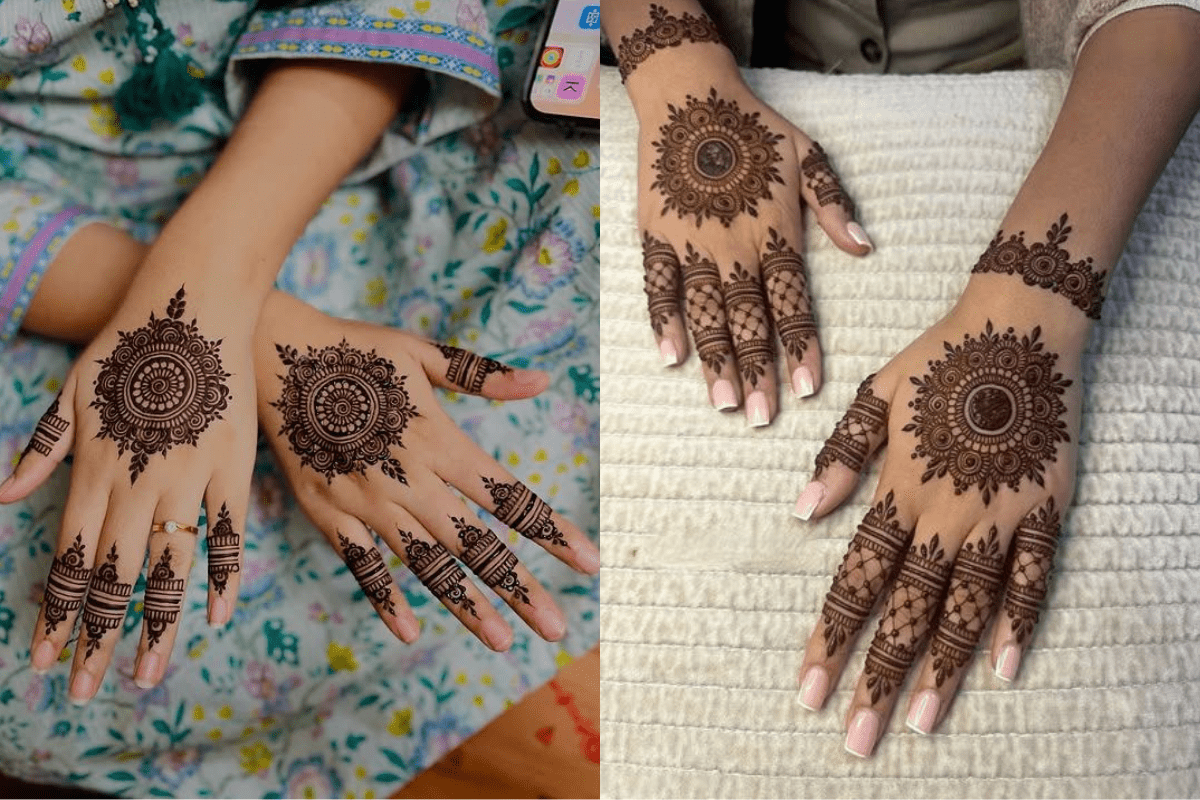 Latest Mehndi Design for Karwa Chauth