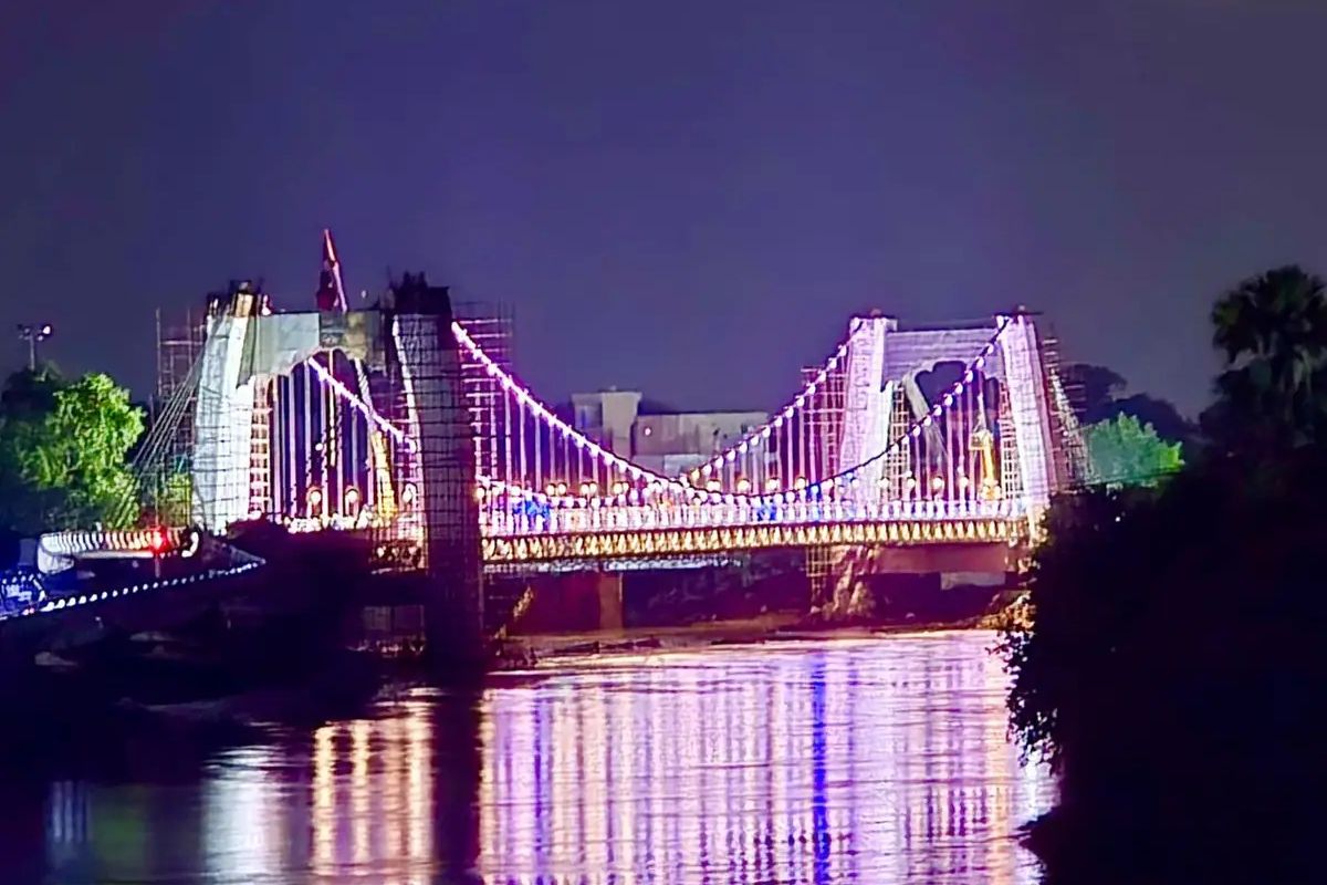 Laxman Jhula like Rishikesh built in Bihar