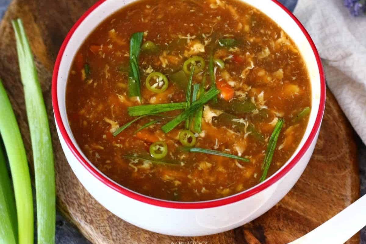 Lemon Chilli Garlic Soup