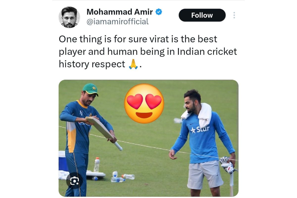 Mohammad Amir Tweet