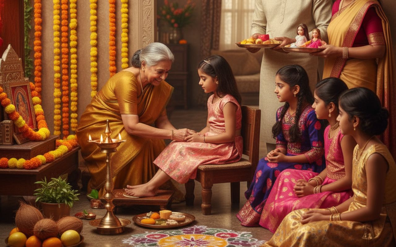 Maha Navami 2025 Kanjak kanya Puja