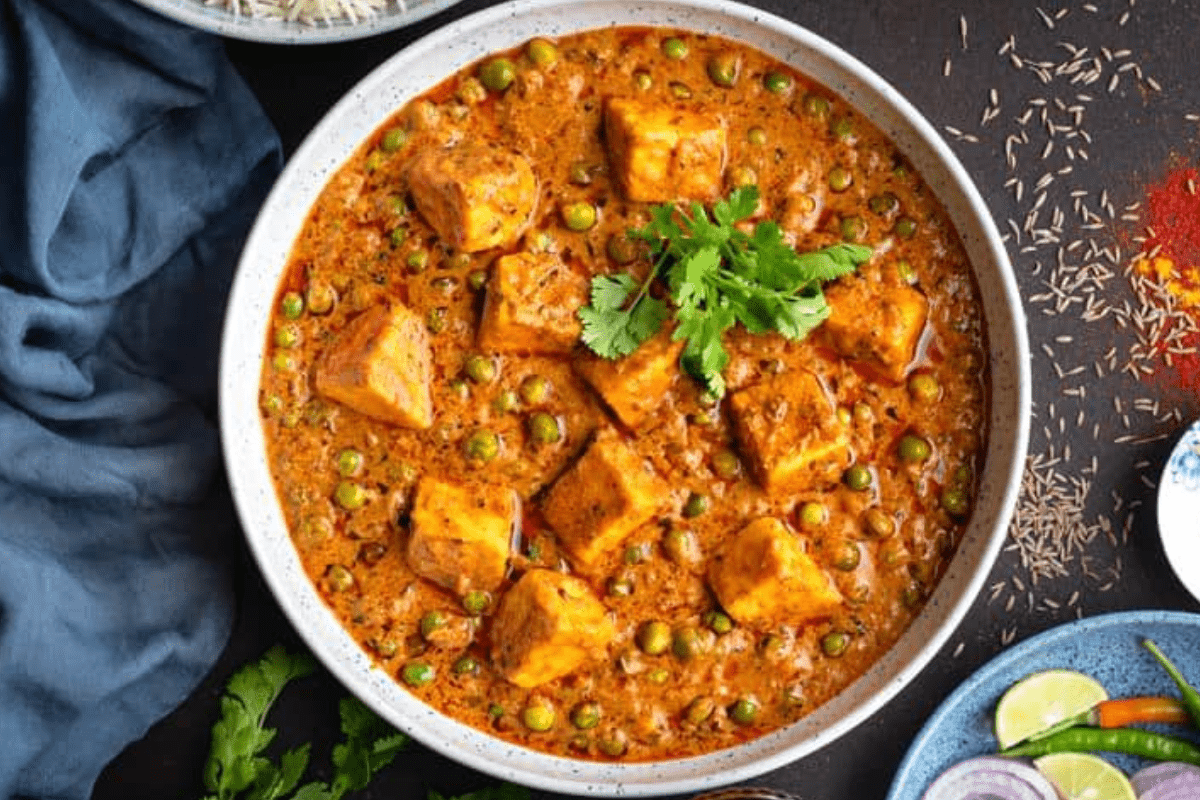 Matar Paneer Recipe