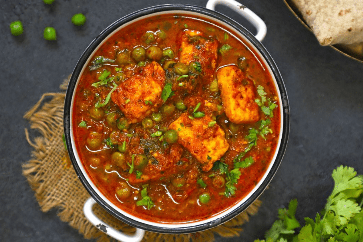 Matar Paneer Recipe