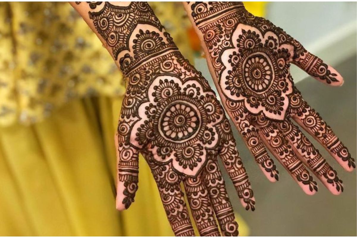 Jitiya Mehndi Design