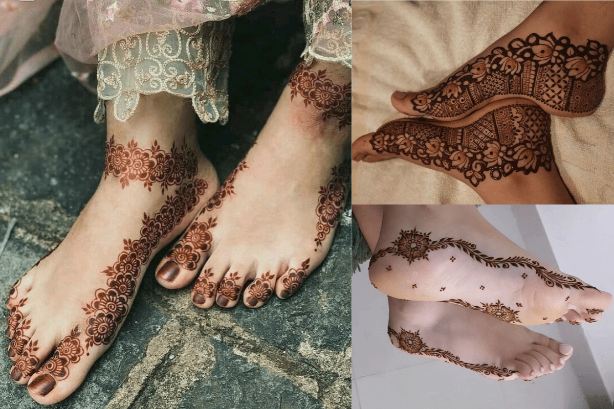 Modern Bel Mehndi Design - Karwa Chauth 2025