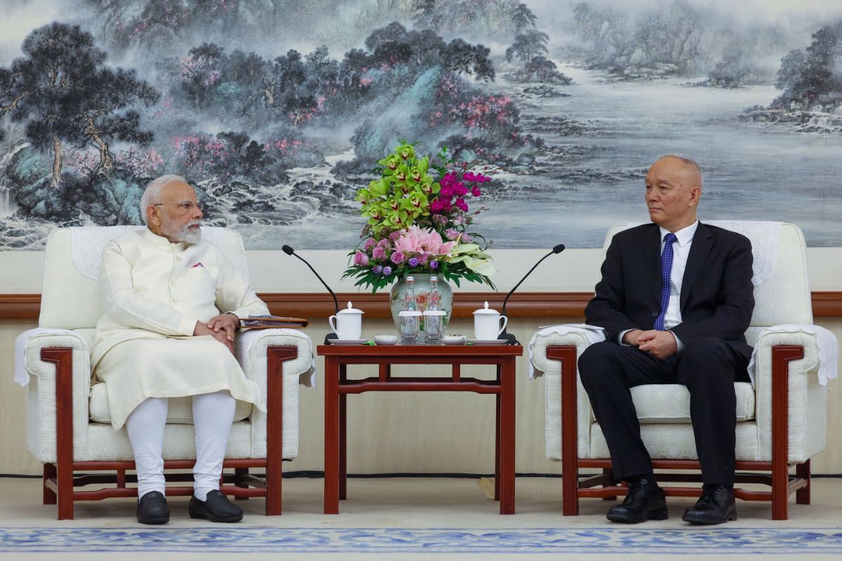 Modi Big Move In China meeting xi jinpings close aide cai qi/ Source- MEA