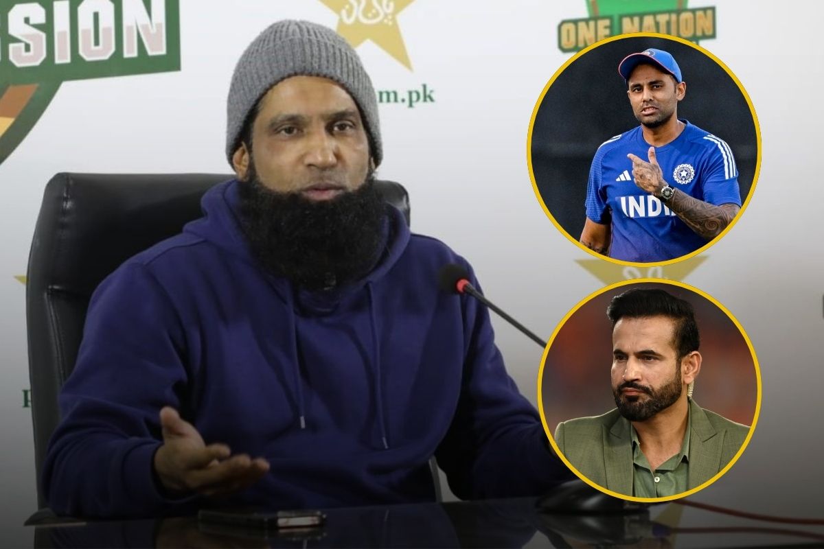 Mohammad Yousaf drags Irfan Pathan after comment on Suryakumar abuse.