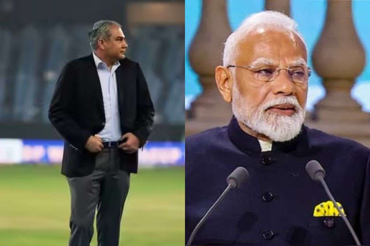 Mohsin Naqvi and PM Modi