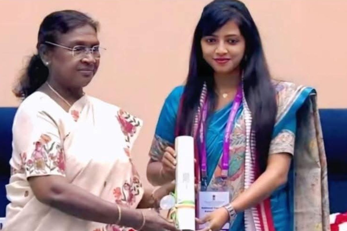 National Teachers Award 2025 Nidhi Choudhary
