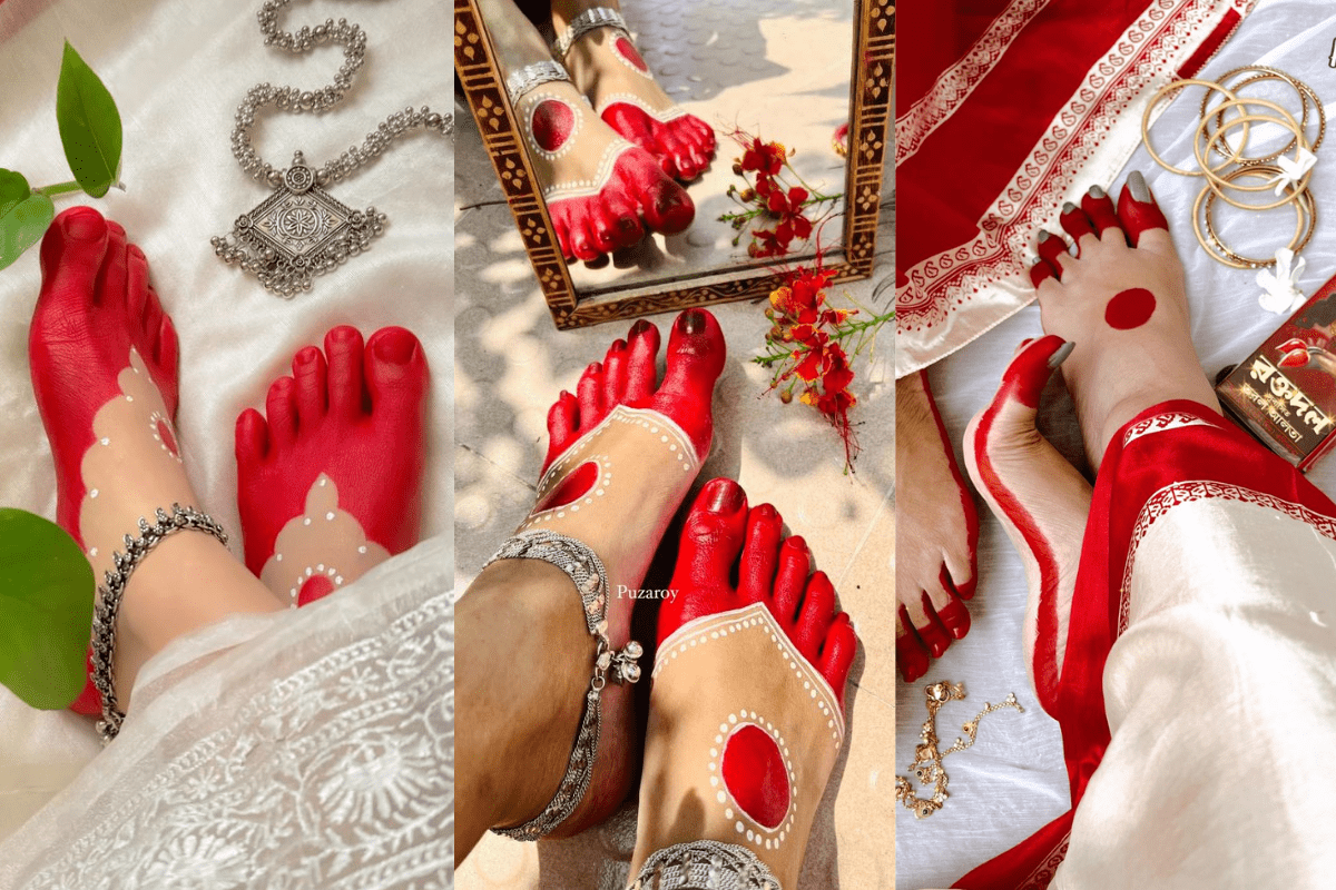 Navratri Alta Design