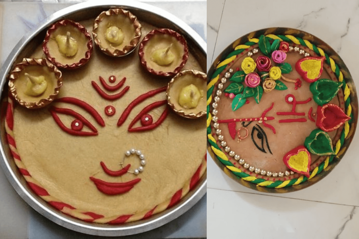 Navratri Thali Decoration And Ideas