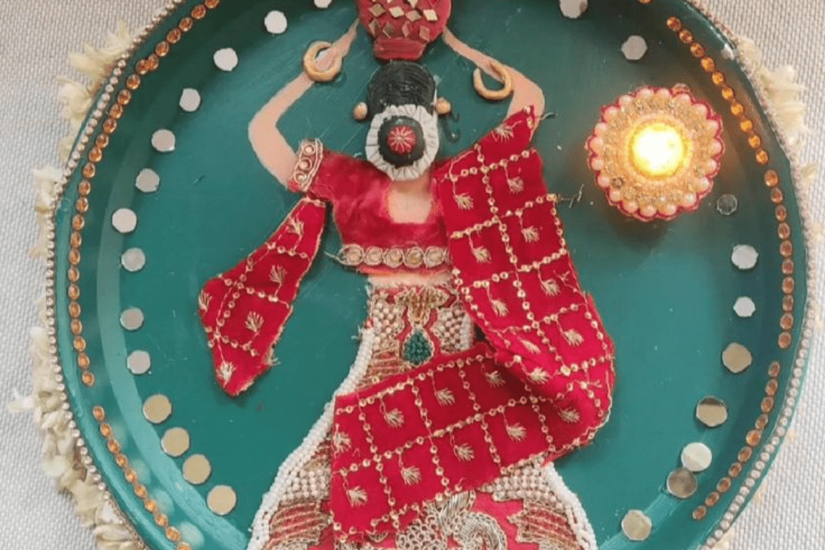 Navratri Thali Decoration And Ideas
