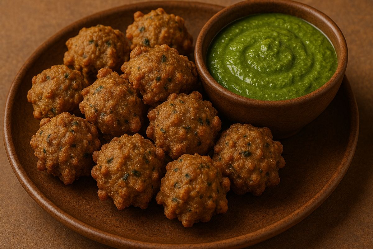 Navratri Vrat Recipe, Kuttu ke Aate ka Pakoda