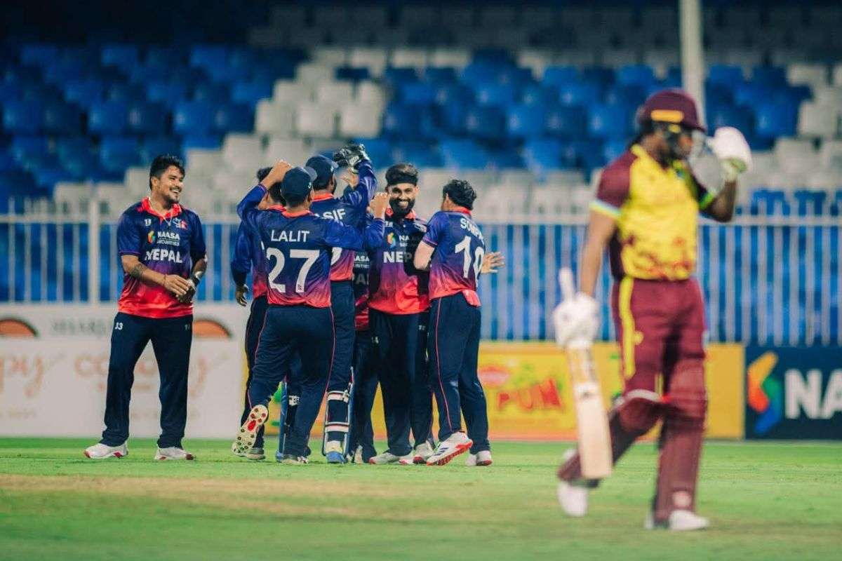 Nepal beat West Indies in T20I Series