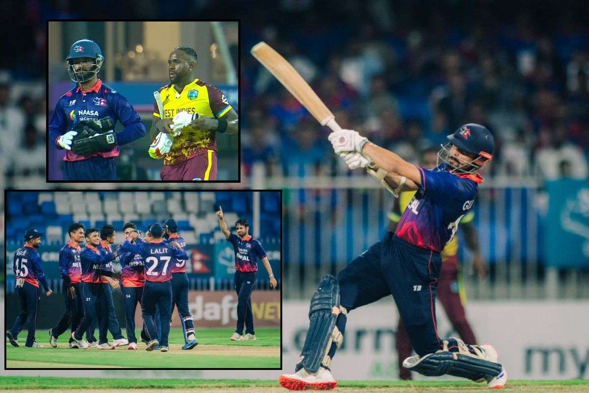 Nepal beat West Indies in T20I