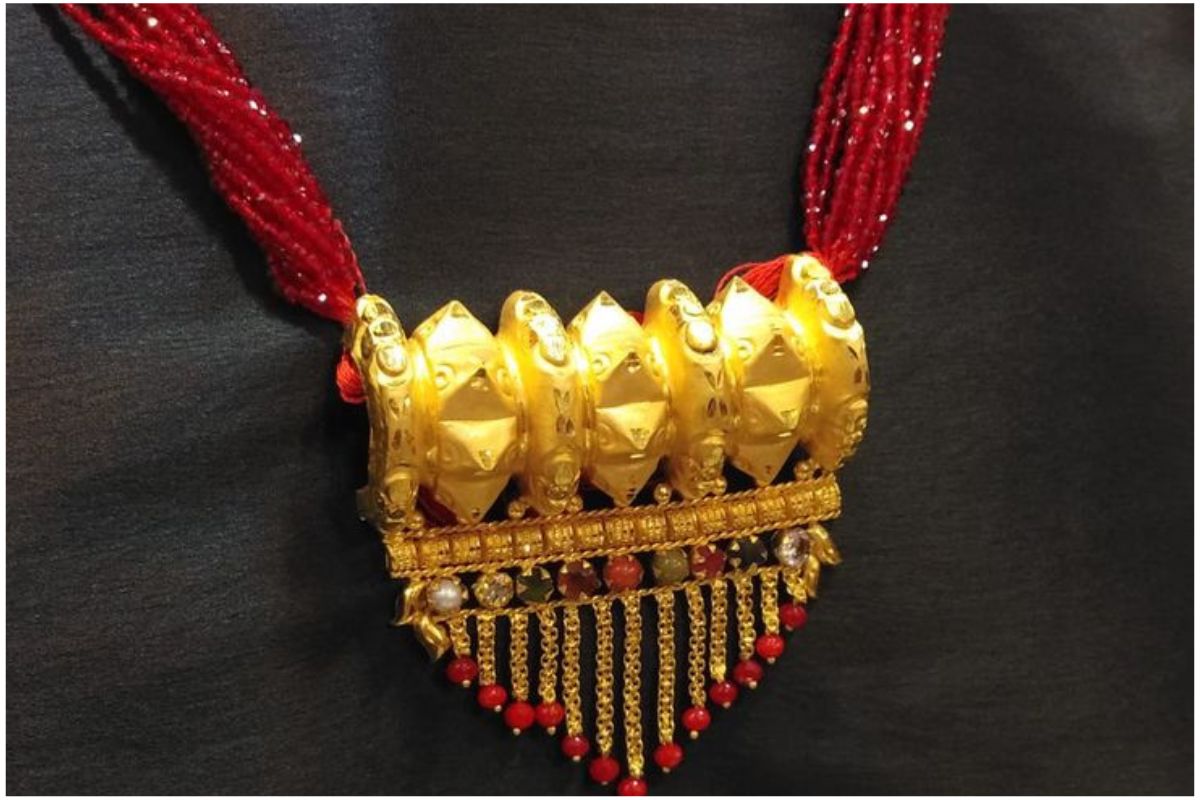 Nepali Gold Mangalsutra Designs 3