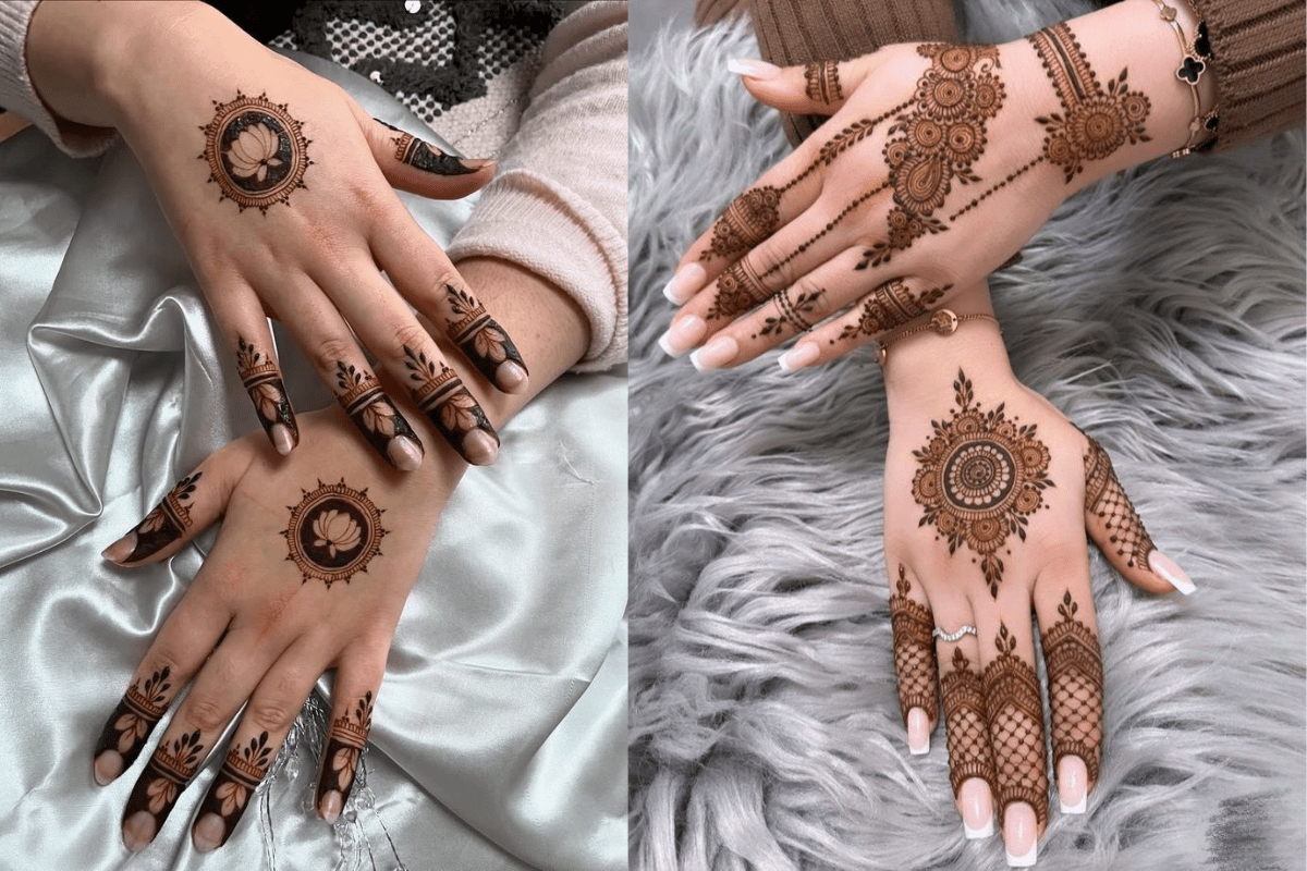 New Henna Mehndi Design