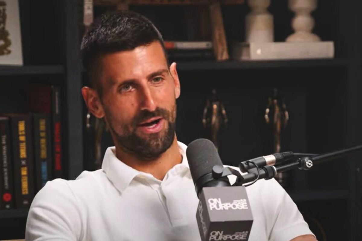 Novak Djokovic During Jay Shetty Podcast
