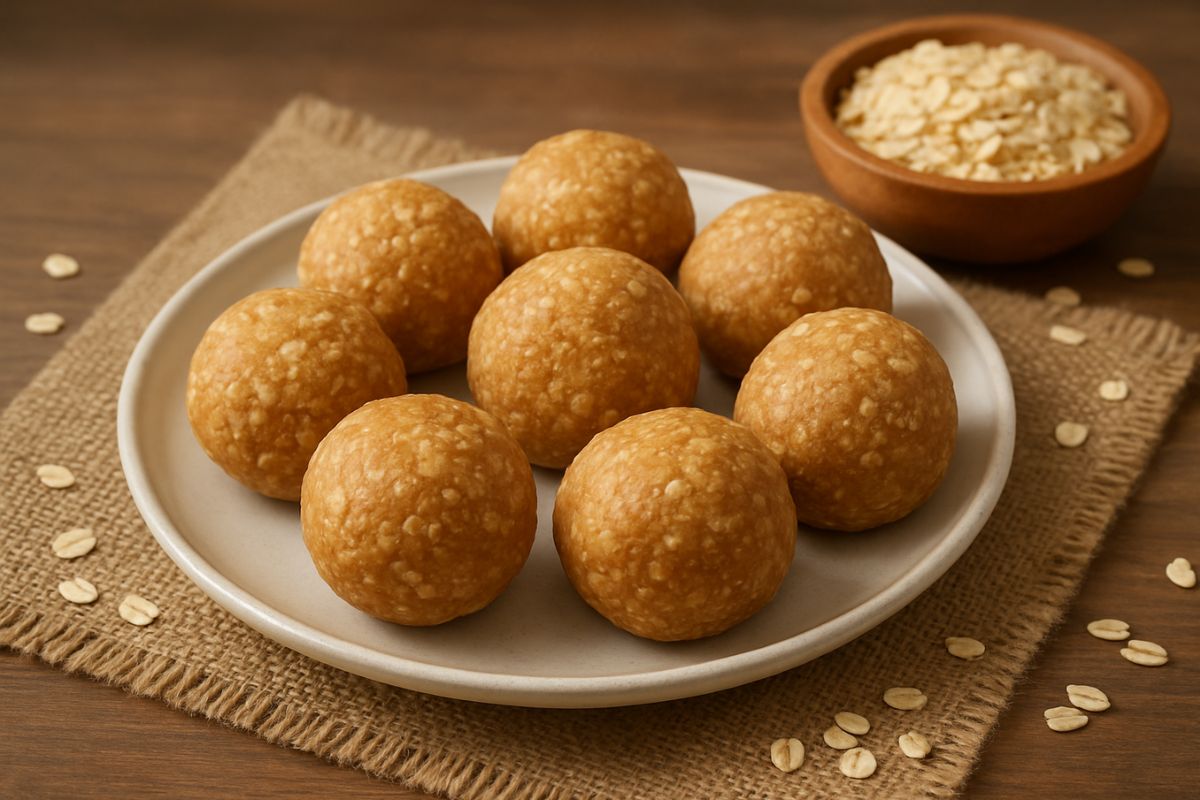 Oats Laddu Recipe