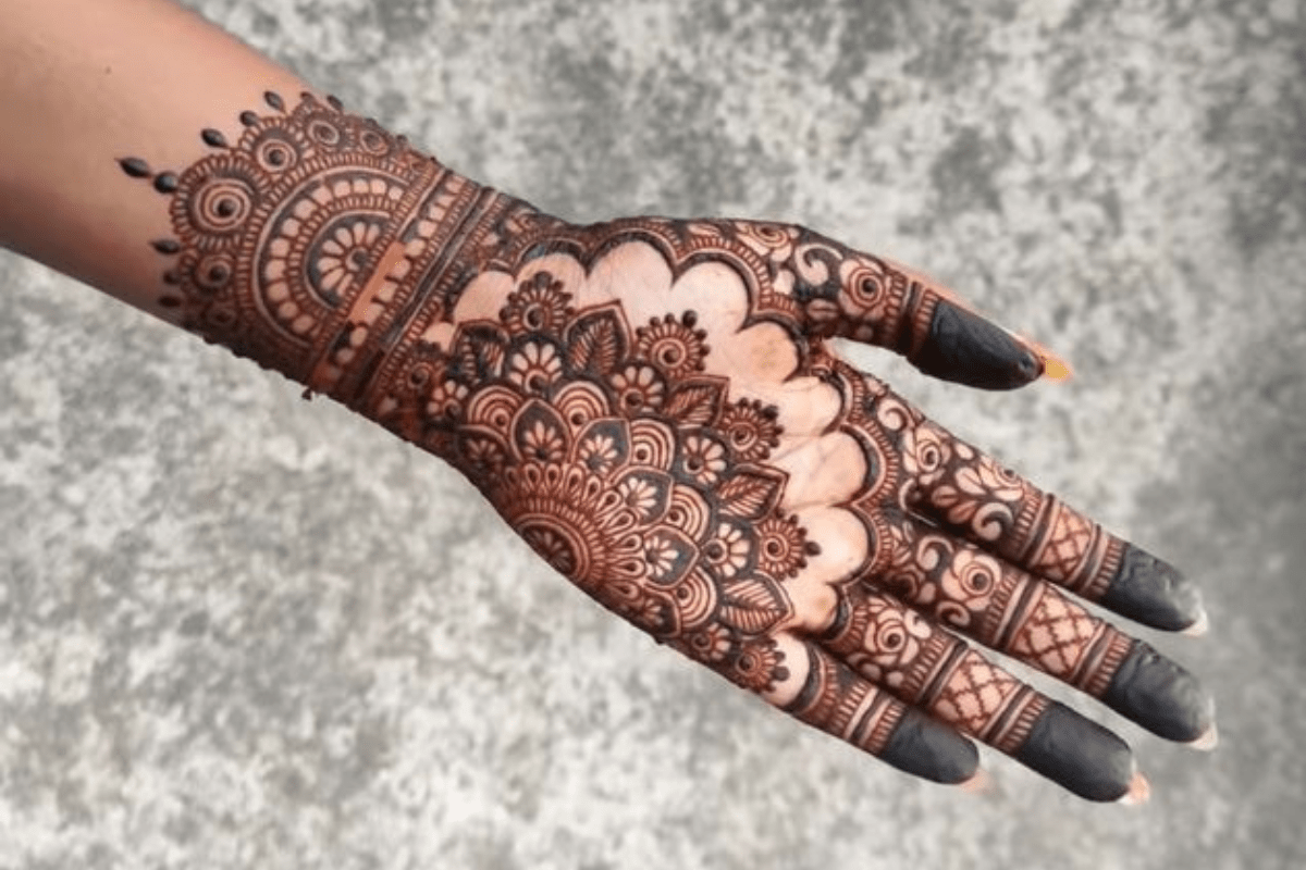 Onam Mehndi Designs