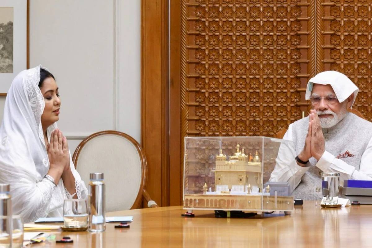 PM Modi Shares Harshdeep Kaur Video