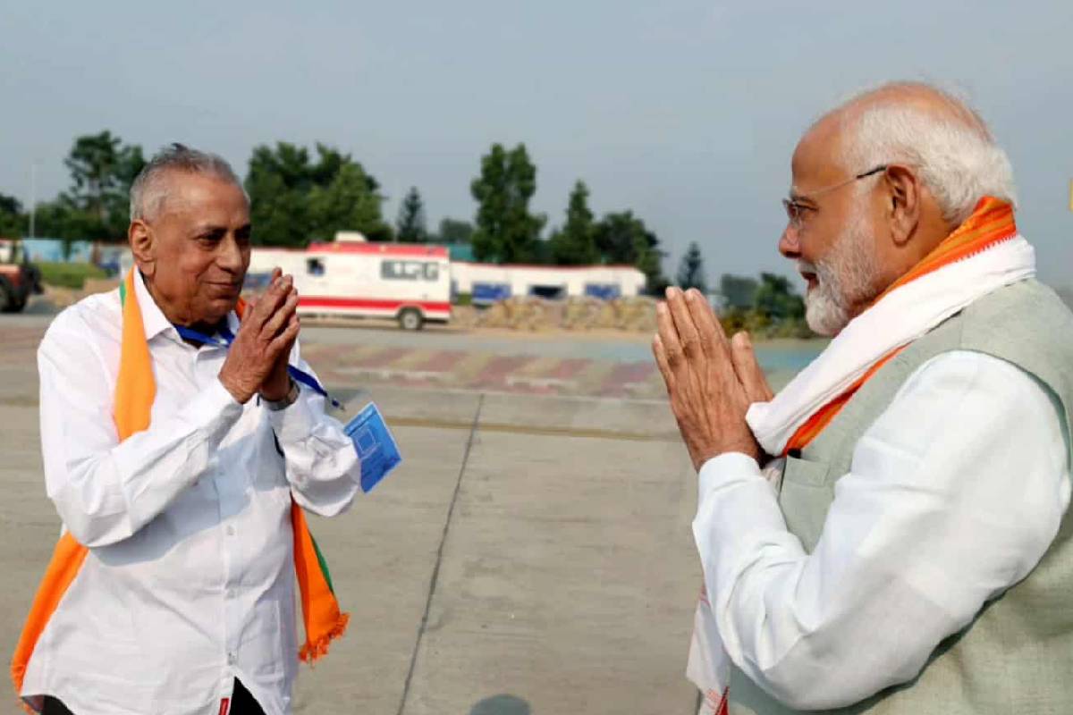 Pm Modi With Nirbhaya Singh