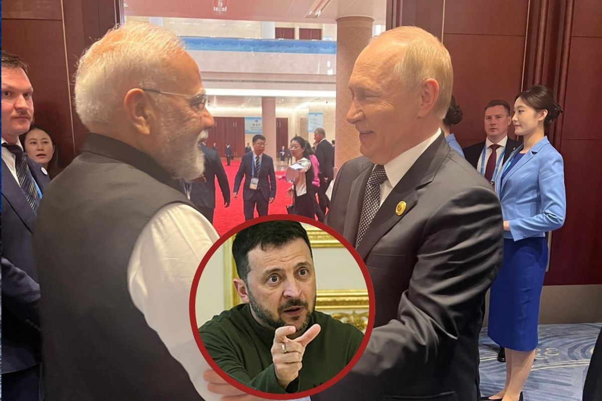 PM Modi with Vladimir Putin
