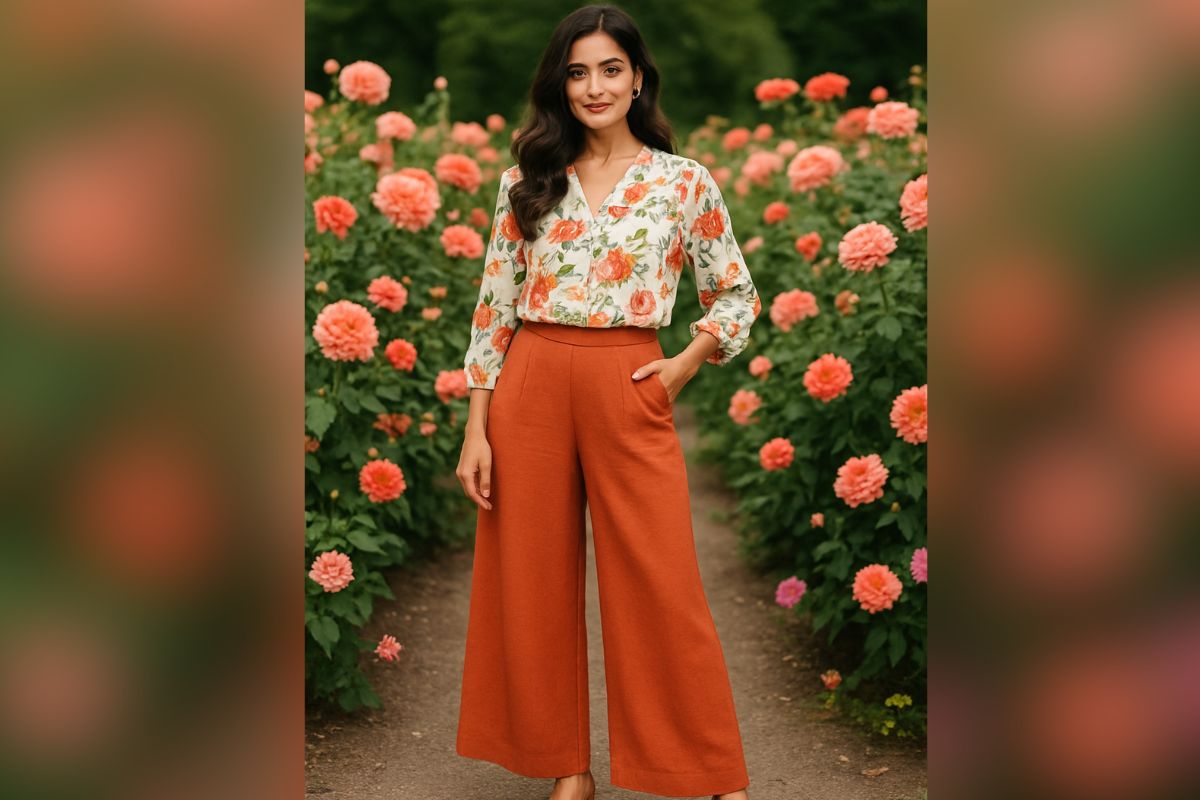 Palazzo pant styling