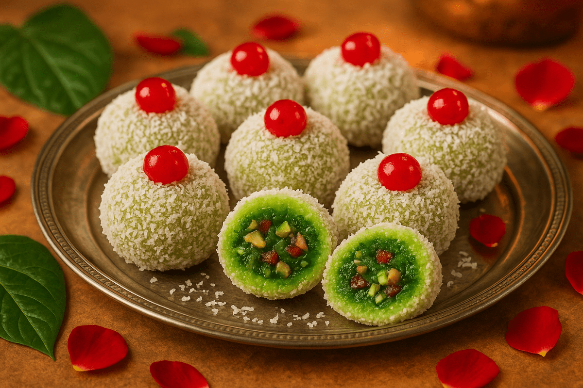 Pan Coconut Laddu