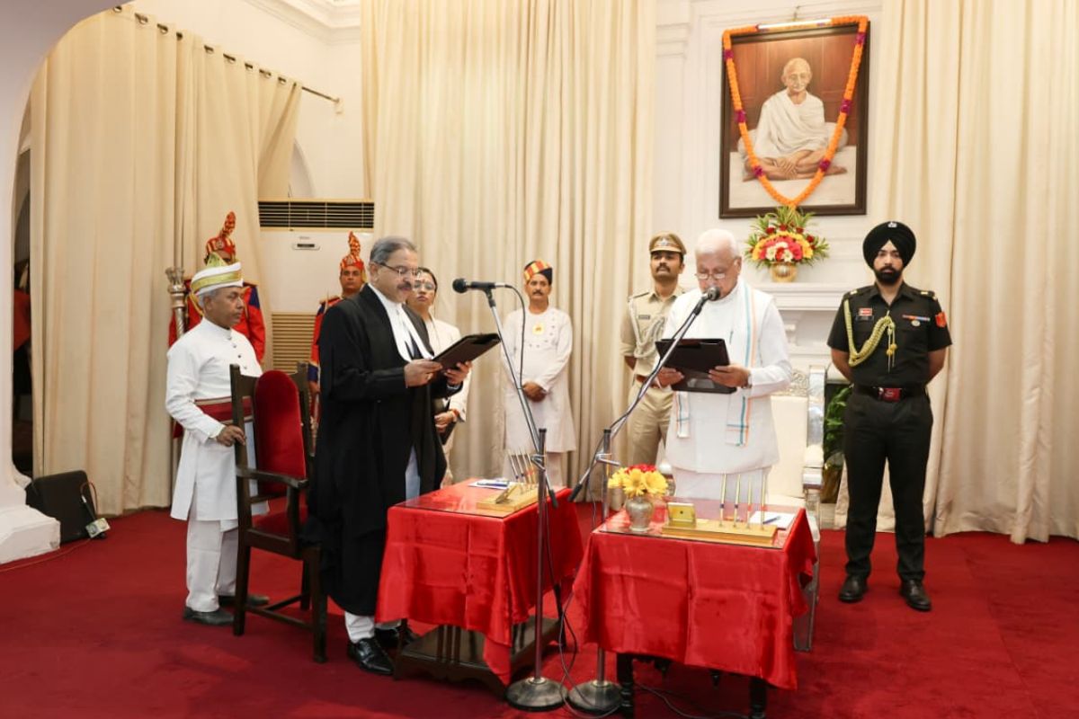Pawan Kumar Bhimappa Bajantri takes oath as the new Chief Justice of Patna High Court