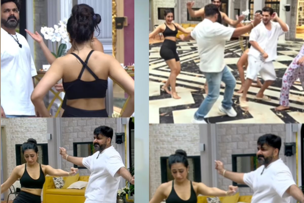 Pawan singh dance with dhanashree verma