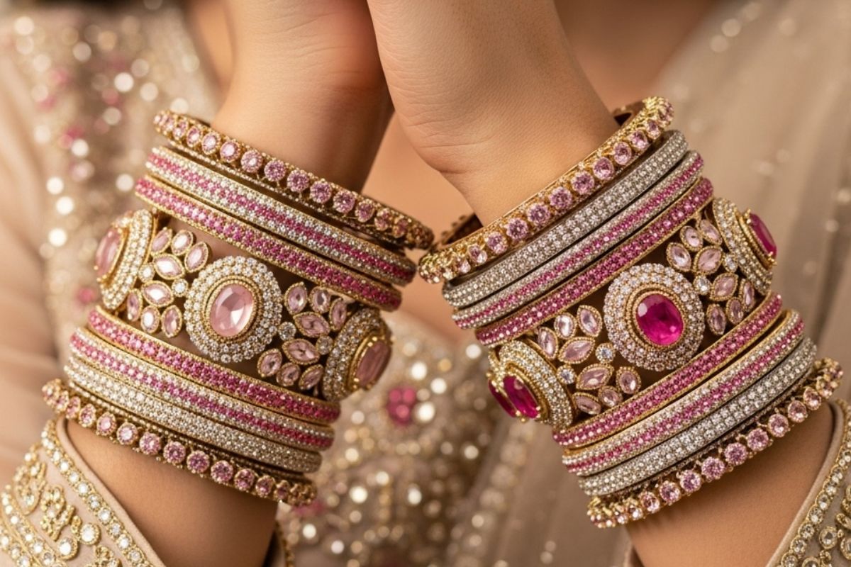 Pink Bangles Design (Ai Image)