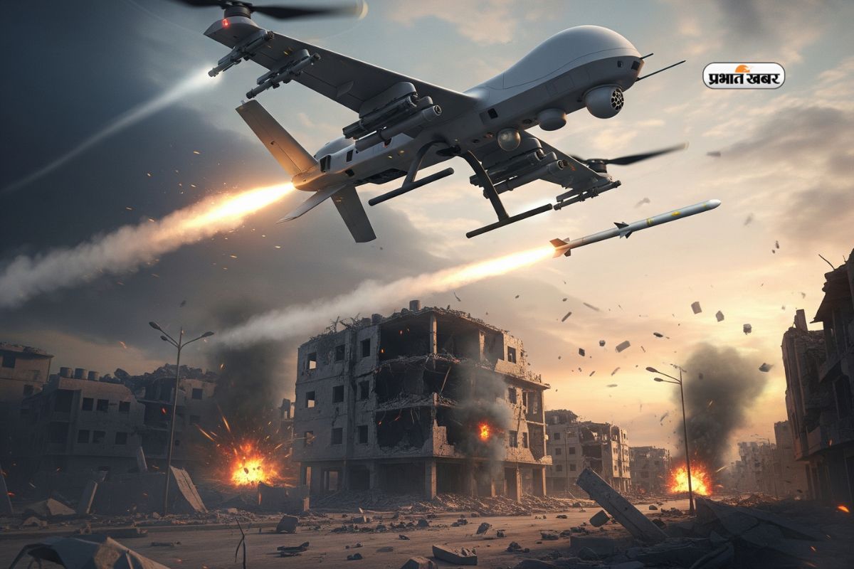 Poland Drone Invasion Russia Attack / Ai Generated Image