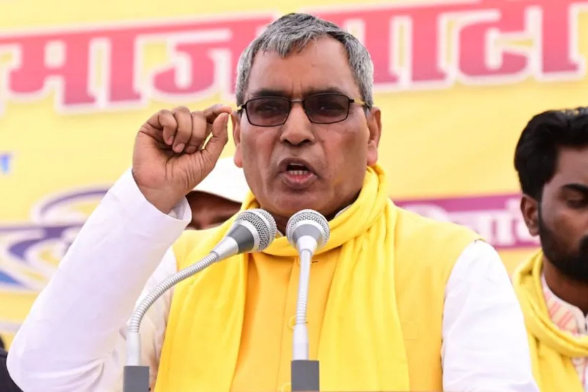 उत्तर प्रदेश सरकार में मंत्री और सुहेलदेव भारतीय समाज पार्टी (सुभासपा) के राष्ट्रीय अध्यक्ष ओमप्रकाश राजभर