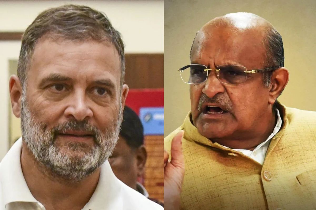 कांग्रेस सांसद राहुल गांधी और जेडीयू नेता केसी त्यागी