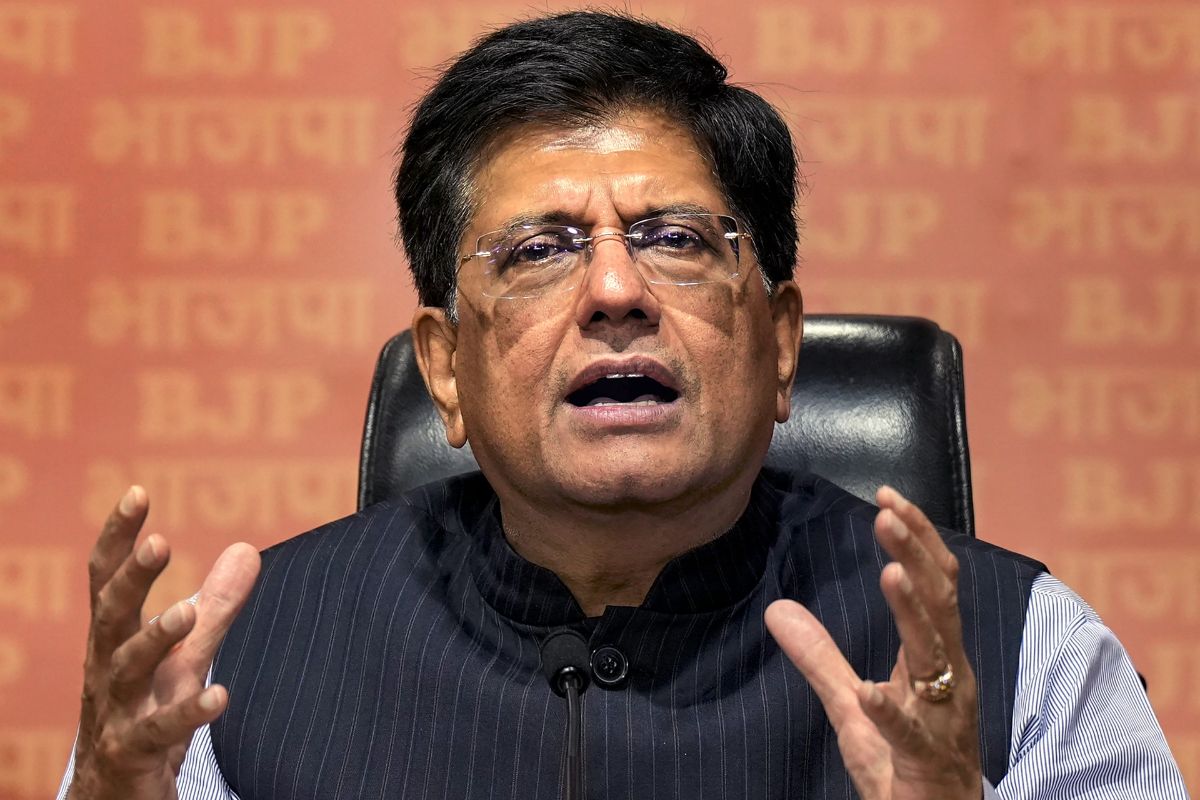 केंद्रीय वाणिज्य एवं उद्योग मंत्री पीयूष गोयल