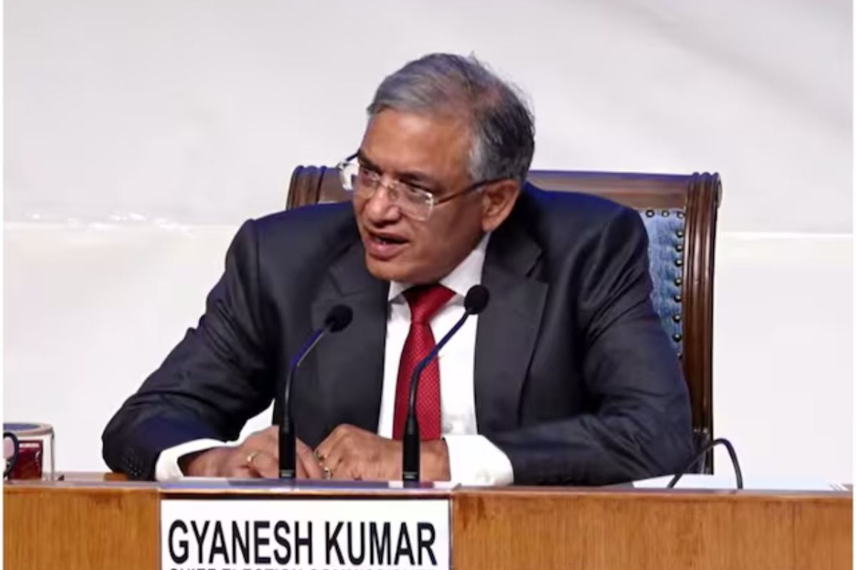 मुख्य चुनाव आयुक्त ज्ञानेश कुमार