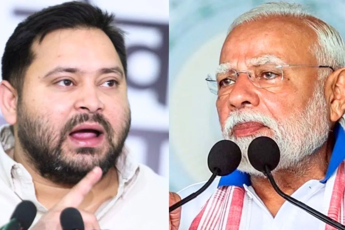 तेजस्वी यादव और नरेंद्र मोदी