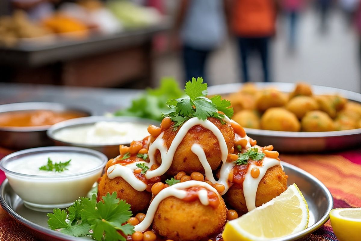 Punjabi Aloo Tikki Chaat Recipe