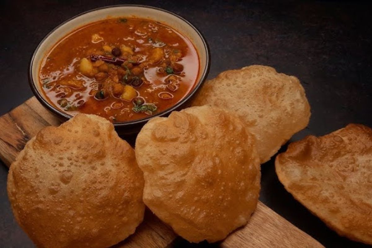 Puri chana ki sbji