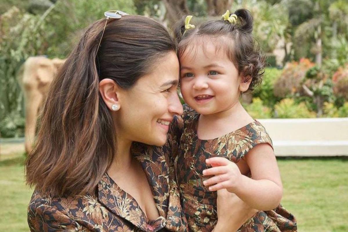 Raha Kapoor With Mother Alia Bhatt