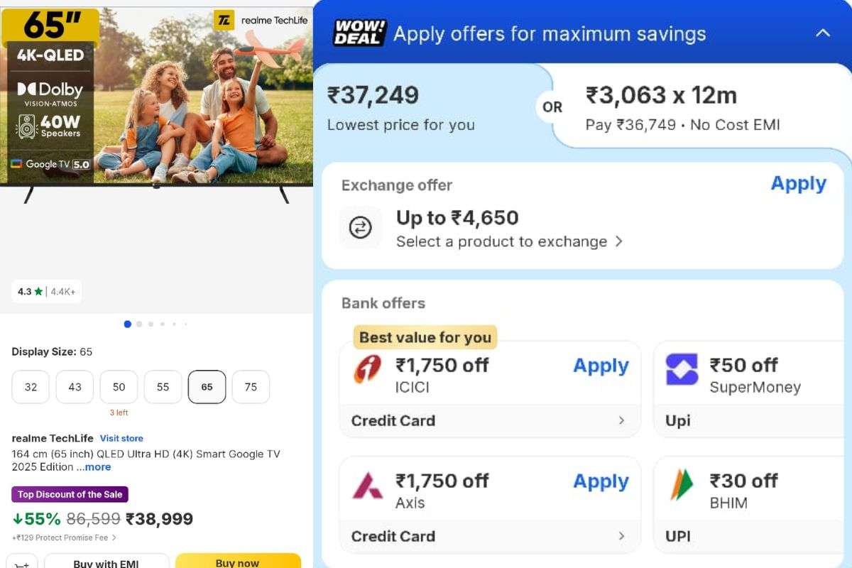 Realme Techlife Smart Tv