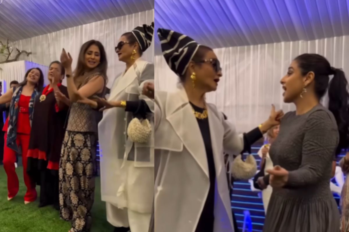 Shabana Azmi birthday party